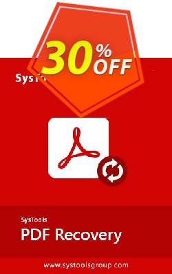 SysTools Mac PDF Recovery - Enterprise License  Coupon discount 30% OFF SysTools Mac PDF Recovery (Enterprise License), verified - Awful sales code of SysTools Mac PDF Recovery (Enterprise License), tested & approved