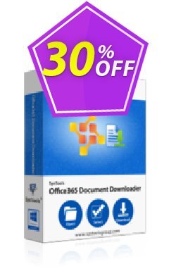 30% OFF SysTools Office 365 Document Downloader - 1000+ Users  Coupon code