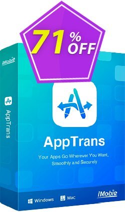 AppTrans Coupon discount AppTrans for Windows dreaded promotions code 2024 - 30OFF Coupon Imobie