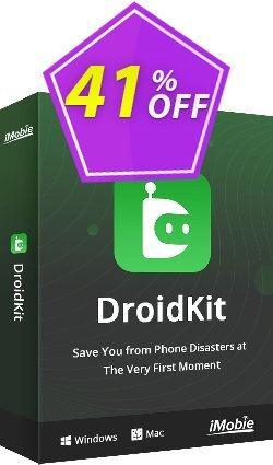 41% OFF DroidKit - Screen Unlocker - 3-Month Coupon code