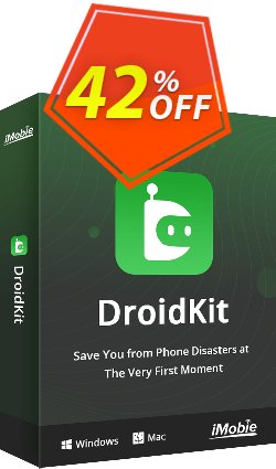 DroidKit for Windows - FRP Bypass - 1-Year Subscription/5 Devices Staggering promo code 2024