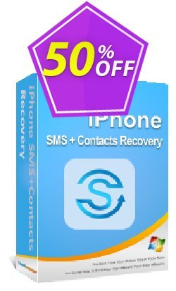 50% OFF Coolmuster iPhone SMS + Contacts Recovery - Lifetime License - Unlimited Devices, 1 PC  Coupon code