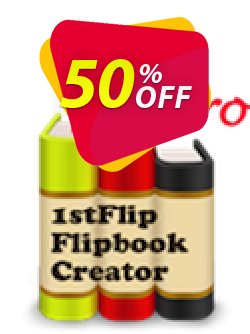 1stFlip Flipbook Creator Pro for Mac Coupon discount 50% Off Pro - 