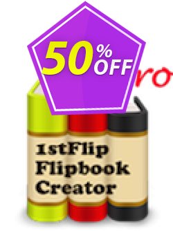 50% OFF 1stFlip Flipbook Creator Pro Coupon code