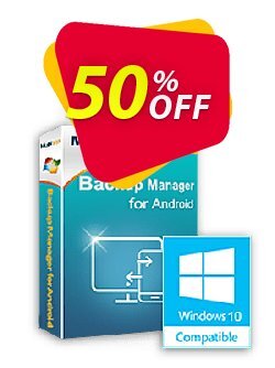 50% OFF MobiKin Backup Manager for Android - 1 Year, 11-15PCs License Coupon code