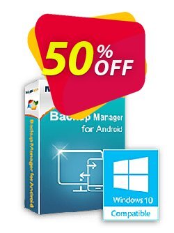 50% OFF MobiKin Backup Manager for Android - 1 Year, 21-25PCs License Coupon code