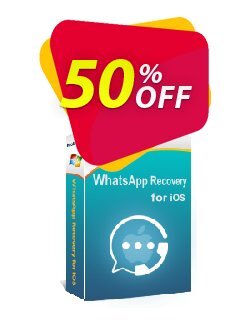 50% OFF MobiKin WhatsApp Recovery for iOS - 1 Year, Unlimited Devices, 1 PC Coupon code