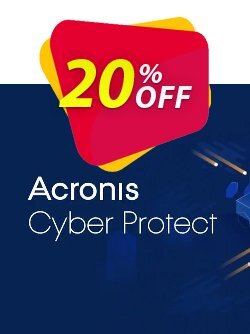 20% OFF Acronis Cyber Protect Backup Advanced, verified