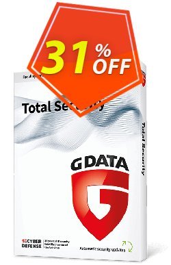 30% OFF GDATA Total Security, verified