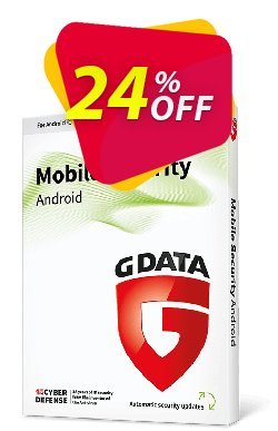 20% OFF GDATA Mobile Security Android, verified