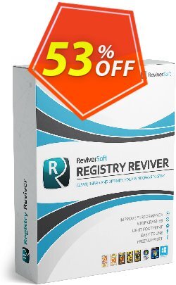 53% OFF Registry Reviver Coupon code