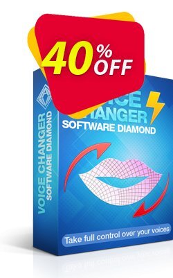 AV Voice Changer Software Diamond 9.5 Coupon discount 40% OFF - VCSD - Excellent offer code of AV Voice Changer Software Diamond 2024