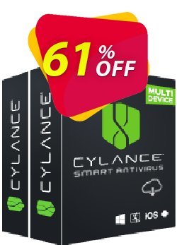 61% OFF Cylance Smart Antivirus 2 year / 1 device Coupon code