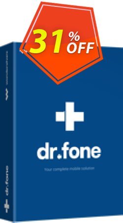 Wondershare Dr.Fone for iOS Coupon discount 30% Wondershare Software (8799) - Wondershare Dr.Fone for iOS Full Suite coupon
