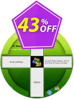 43% OFF PC WorkBreak Single License Coupon code