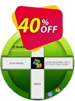 40% OFF PC WorkBreak Home License Coupon code