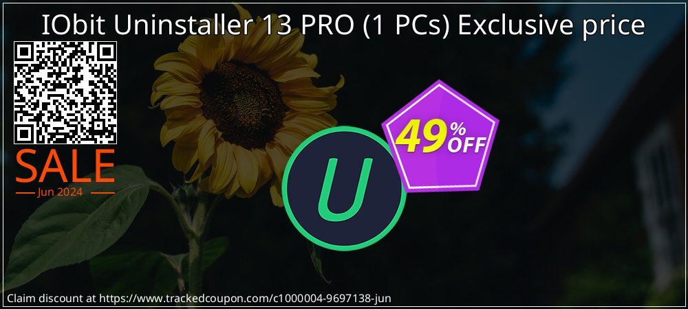 IObit Uninstaller 13 PRO - 1 PCs Exclusive price coupon on Camera Day discounts