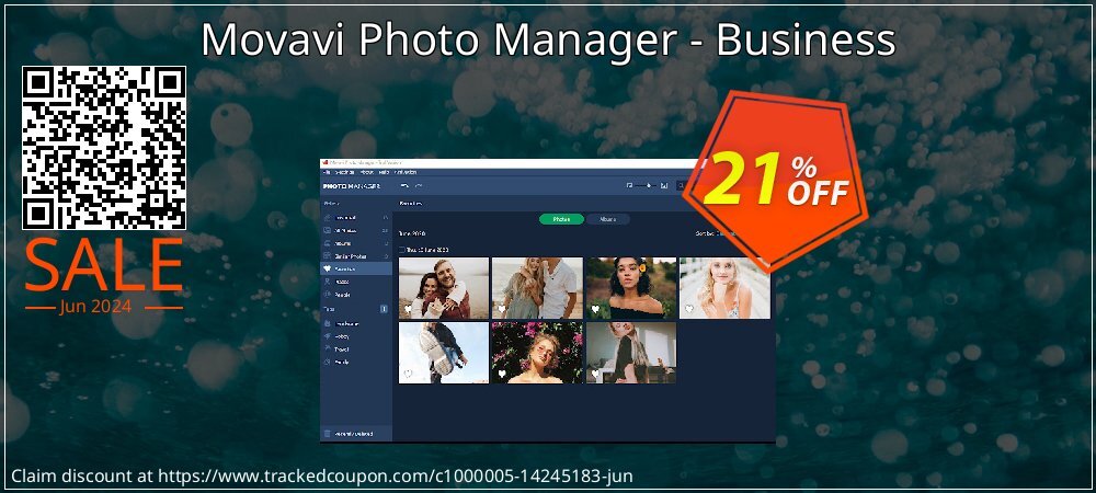 Movavi Photo Manager - Business coupon on Hug Holiday offer