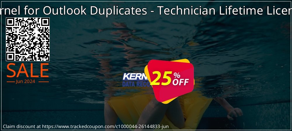 Kernel for Outlook Duplicates - Technician Lifetime License coupon on Social Media Day promotions