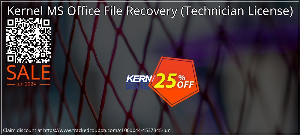 Kernel MS Office File Recovery - Technician License  coupon on Social Media Day promotions