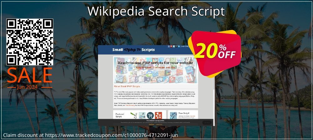 Wikipedia Search Script coupon on World Chocolate Day discounts