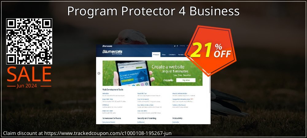 Program Protector 4 Business coupon on World UFO Day sales