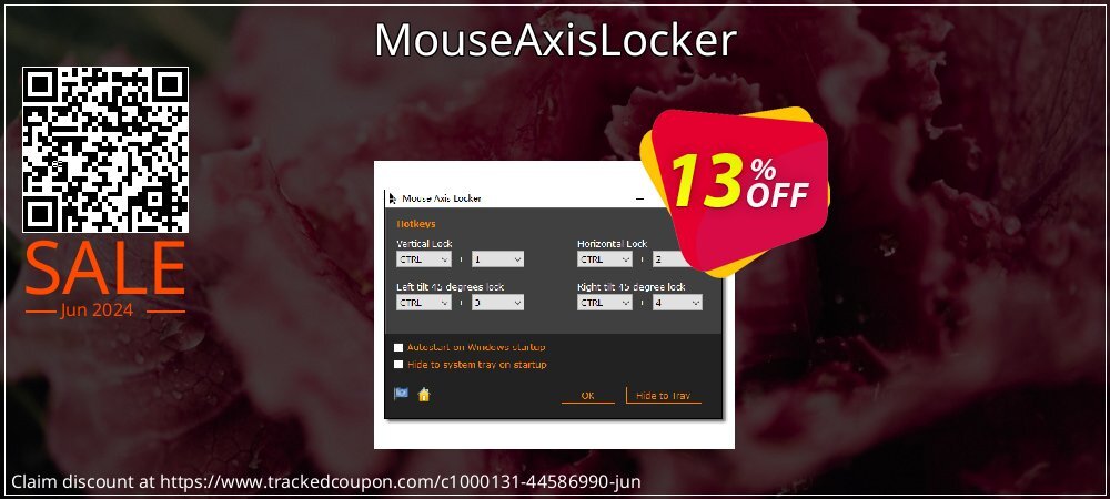 MouseAxisLocker coupon on World Bicycle Day deals