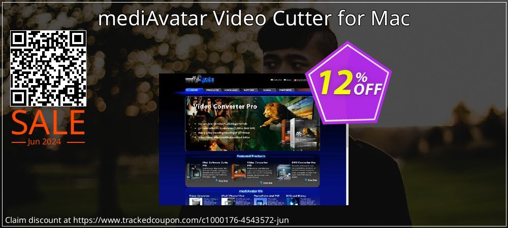 mediAvatar Video Cutter for Mac coupon on American Independence Day offering sales