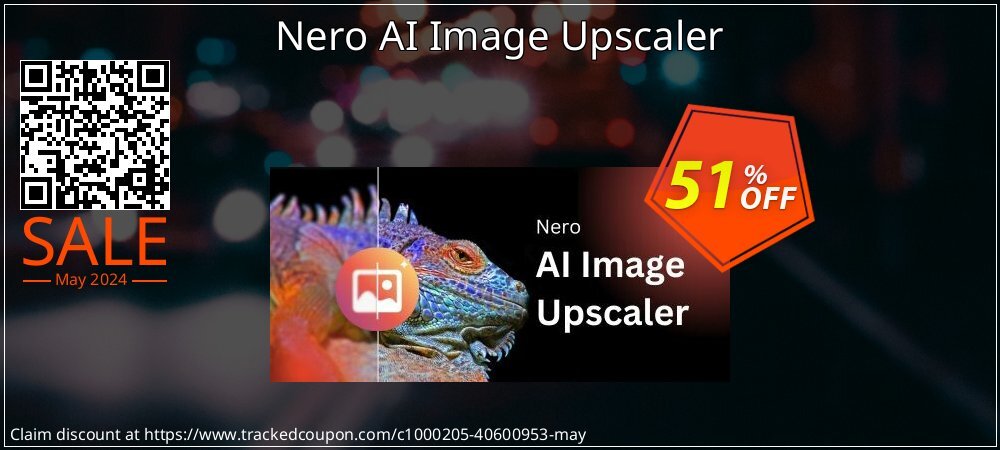 Nero AI Image Upscaler coupon on World Bicycle Day discount