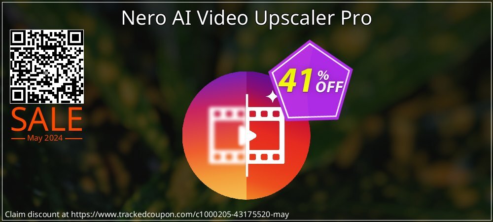Nero AI Video Upscaler Pro coupon on Hug Holiday discount