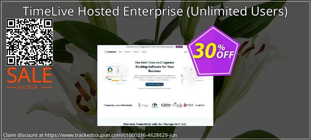 TimeLive Hosted Enterprise - Unlimited Users  coupon on Tattoo Day discounts