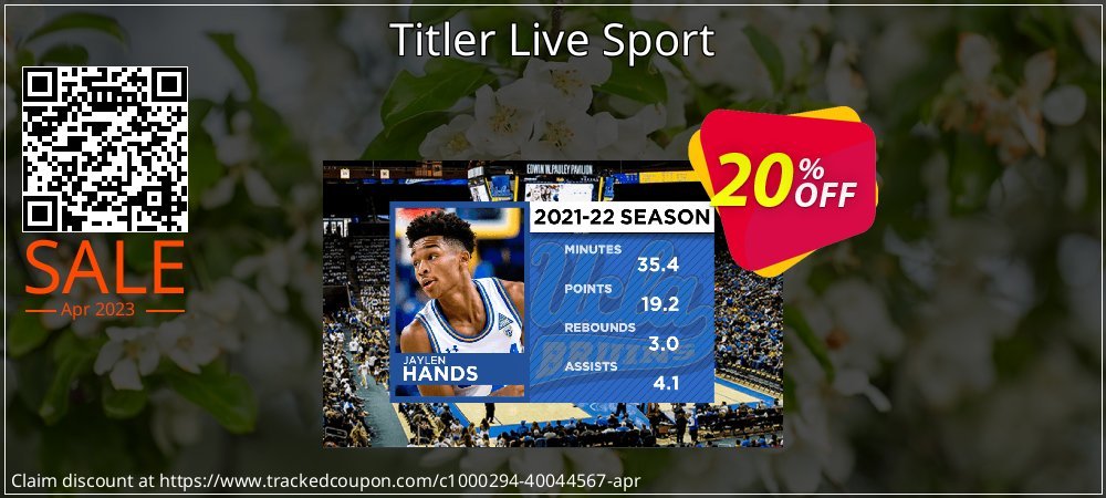 Titler Live Sport coupon on Camera Day offering sales