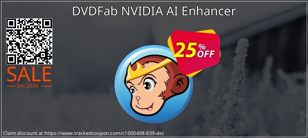 DVDFab NVIDIA AI Enhancer Lifetime coupon on Boxing Day discounts