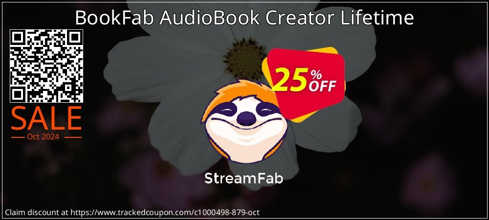 BookFab AudioBook Creator Lifetime coupon on Chinese National Day sales