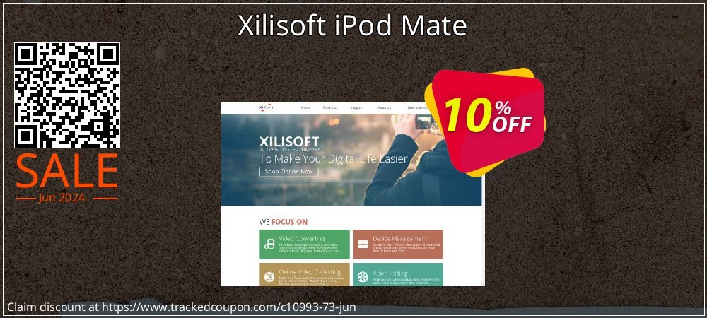 Xilisoft iPod Mate coupon on Social Media Day sales