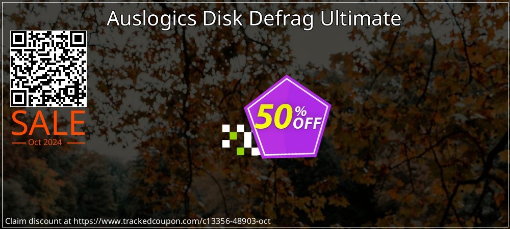 Auslogics Disk Defrag Ultimate coupon on Chinese National Day offering sales