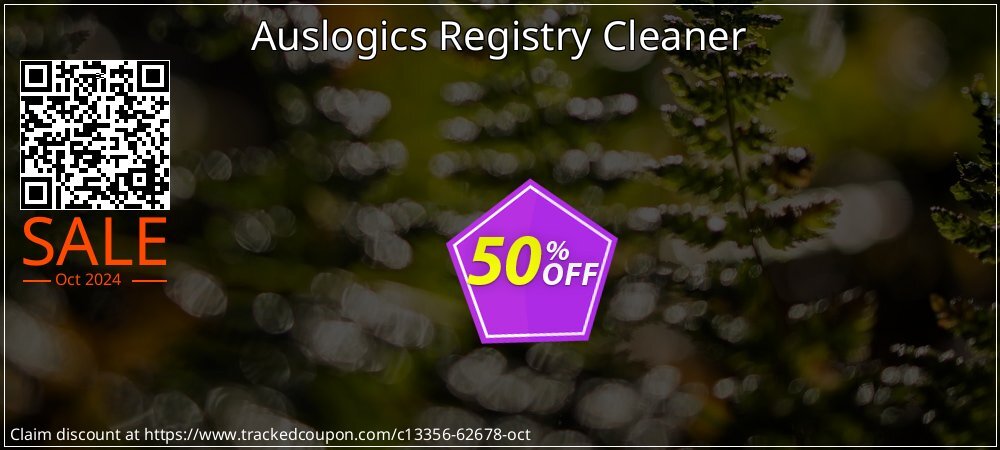 Auslogics Registry Cleaner coupon on National Noodle Day deals