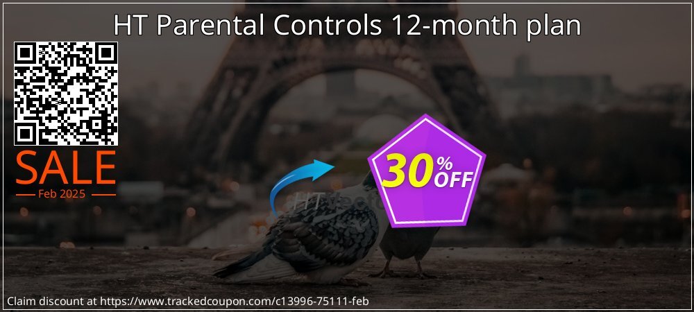 HT Parental Controls 12-month plan coupon on Kiss Day discounts