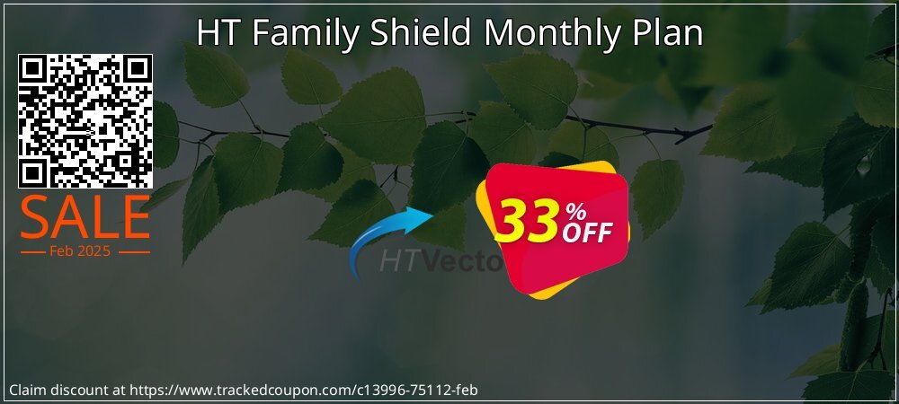 HT Family Shield Monthly Plan coupon on World Wildlife Day sales