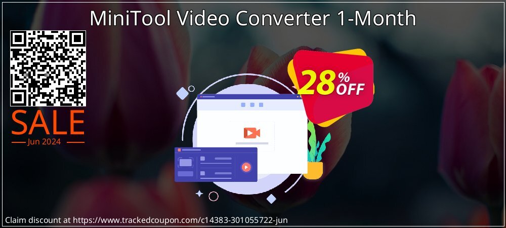 MiniTool Video Converter 1-Month coupon on World Bicycle Day discount