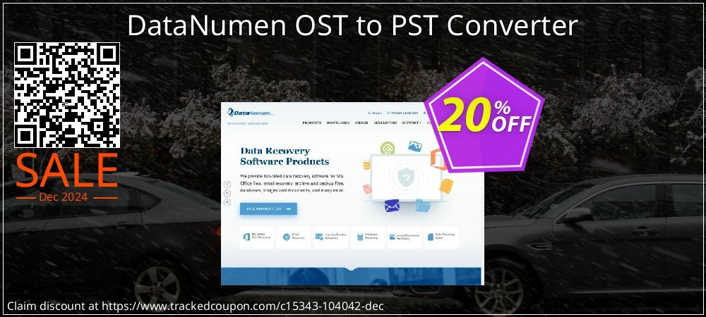 DataNumen OST to PST Converter coupon on Christmas & New Year deals