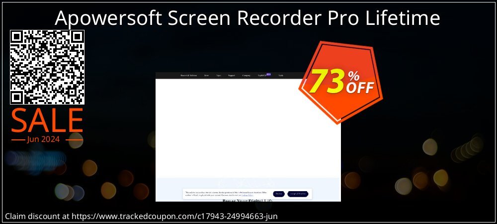 Apowersoft Screen Recorder Pro Lifetime coupon on Hug Holiday promotions