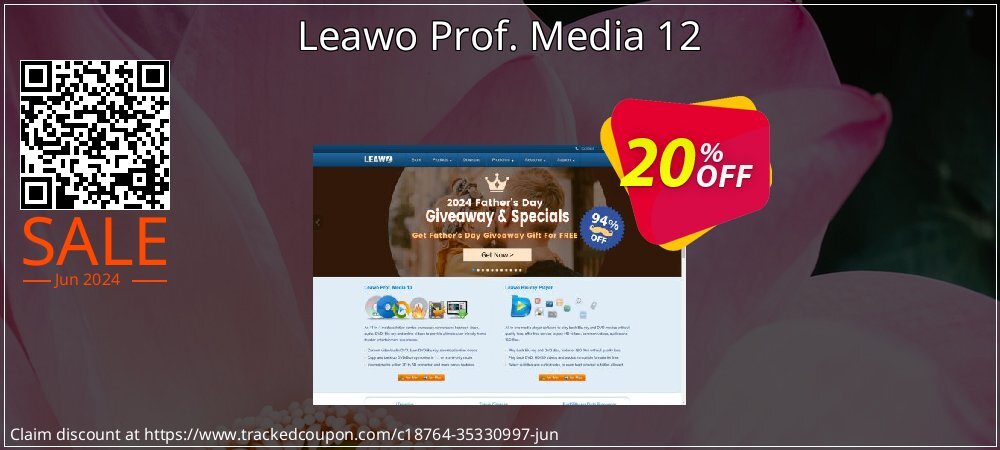 Leawo Prof. Media 12 coupon on Hug Holiday super sale