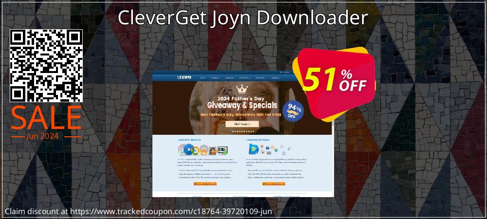 CleverGet Joyn Downloader coupon on Hug Holiday discounts