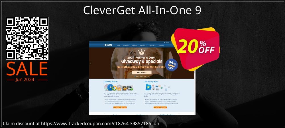 CleverGet All-In-One 9 coupon on World Bicycle Day offering sales