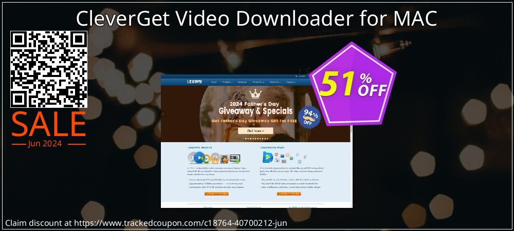 CleverGet Video Downloader for MAC coupon on Egg Day deals