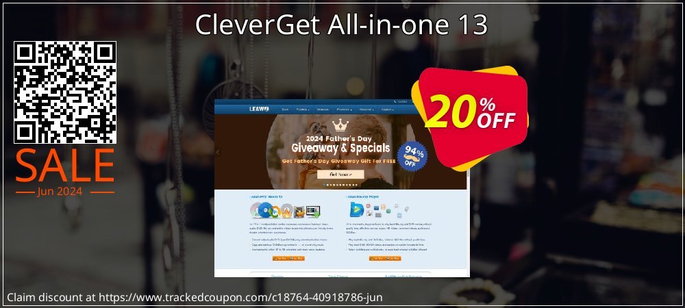 CleverGet All-in-one 13 coupon on World Day of Music deals