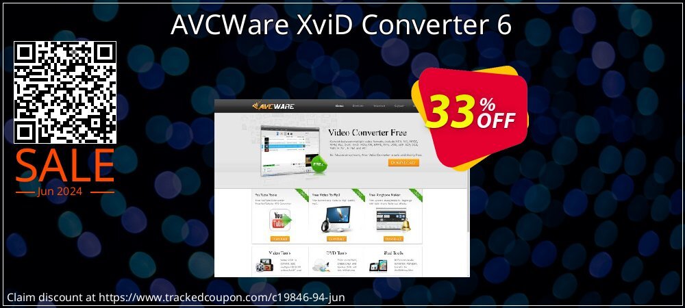 AVCWare XviD Converter 6 coupon on World Chocolate Day deals