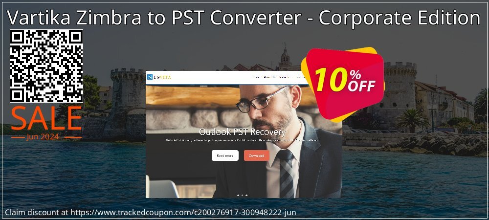 Vartika Zimbra to PST Converter - Corporate Edition coupon on Summer super sale