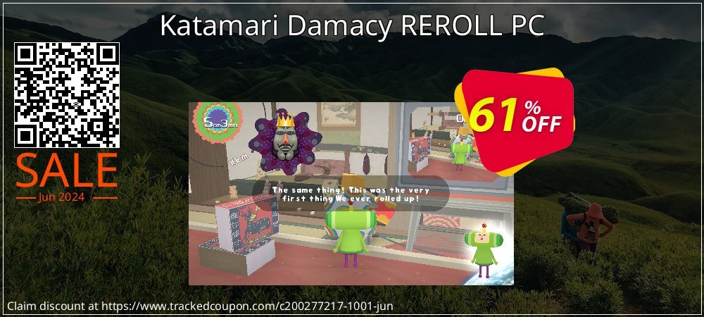 Katamari Damacy REROLL PC coupon on Tattoo Day promotions